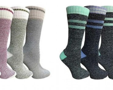 Women’s Thermal Tube Socks (8 Pairs) Only $19.99 Shipped!
