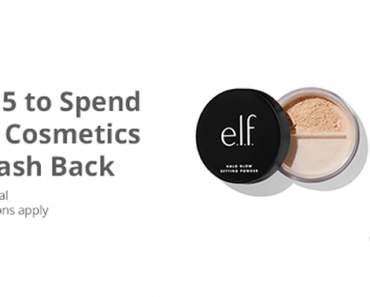 It’s Back and Better! Awesome Freebie! Get a FREE $15 to Spend on e.l.f. Cosmetics From Top Cash Back!