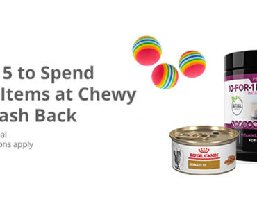 Awesome Freebie! Get a FREE $15.00 to spend at Chewy from TopCashBack!
