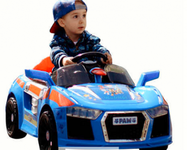 Paw Patrol E-Cruiser Ride-On Car in Blue or Pink Only $99 Shipped!