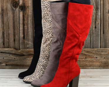 Detailed Knee High Boot | Wide Options Only $47.99 + FREE Shipping! (Reg. $100)