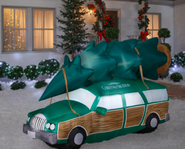 Inflatable National Lampoon’s Christmas Vacation Station Wagon Only $129 Shipped! It Lights Up!