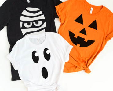 Halloween Face Tees | Youth + Adult Only $14.99! (Reg. $30)