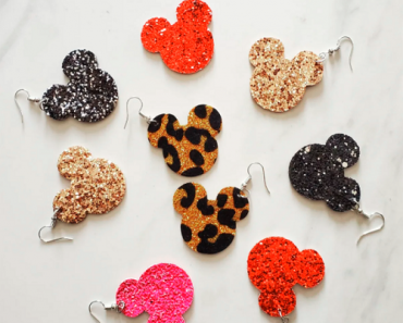Character Glitter Earrings Only $7.99 + FREE Shipping!!