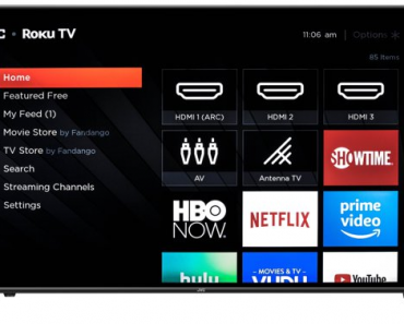 JVC 55-inch 4K HDR Roku Smart UHDTV – Just $248.00! Walmart Big Save Event!