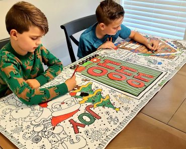 Holiday Giant Table Top Coloring Pages – Only $12.99!