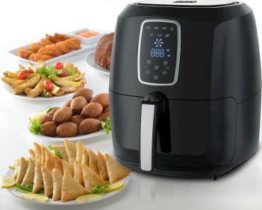 Emerald 5.2L Digital Air Fryer (Black) – Only $39.99!