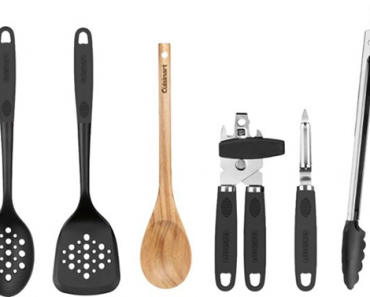 Cuisinart 6 PC Tool and Gadget Set for Indoor Cooking – Just $19.99!