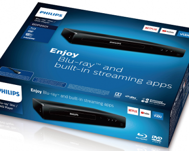 Philips WiFi Streaming Blu-Ray/DVD Player Only $49.00! BLACK FRIDAY PRICE!