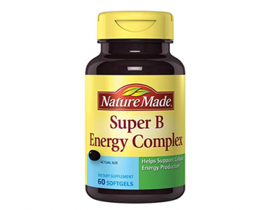 Nature Made Super B Complex Full Strength Softgel, 60 Count – Just $6.89!
