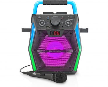 Singing Machine Glow Bluetooth CDG Karaoke Machine – Only $39! Black Friday Deal!