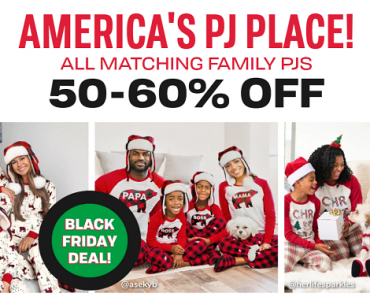 The Children’s Place Black Friday Deals All Month! Christmas Jammies 50%-60% Off!