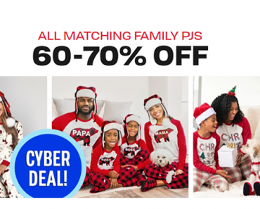 All Matching Family PJs – 60-70% Off! The Children’s Place Cyber Week Sale!