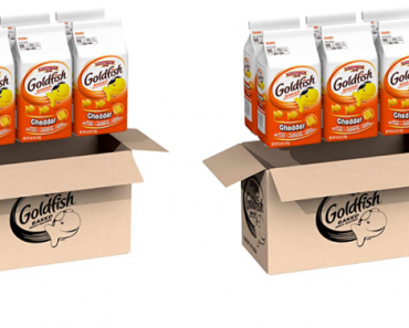 Pepperidge Farm Goldfish Cheddar Crackers, 39.6 Oz. Box, 6-Count Only $8.09 Shipped!