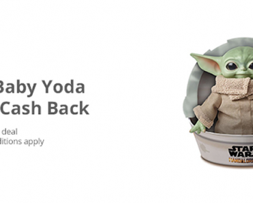 Awesome Freebie! Get a FREE Baby Yoda from WalMart and TopCashBack!