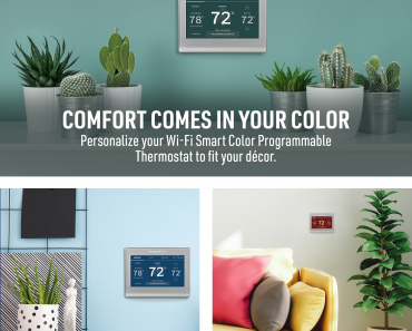 Honeywell 9585 WiFi Thermostat with Color Screen Only $99.00! (Reg $169) BLACK FRIDAY PRICE!