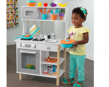 KidKraft All Time Play Kitchen with 38 Piece Accessory Play Set Only $49 Shipped! (Reg. $90)