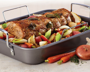 Farberware 12″x16″ Nonstick Roaster with Rack Only $19.99!
