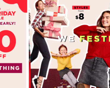 Get 40% Off Your Old Navy Purchase! No Code Needed!