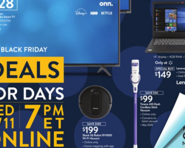 Awesome Walmart Black Friday Deals Start in Under an Hour! (7:00 PM ET)
