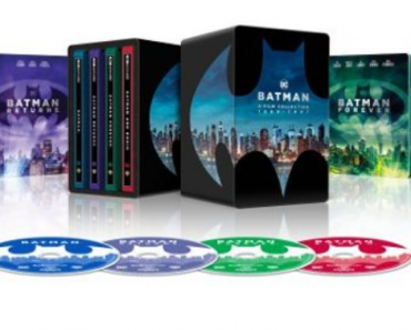 Batman 4K Film Collection SteelBook, Digital Copy, 4K Ultra HD Blu-ray Only $59.99 Shipped! (Reg. $90)