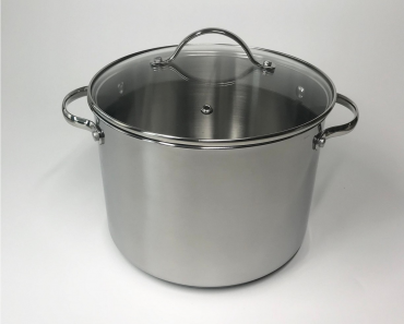 8 Quart Stainless Steel Stockpot with Lid Only $17.99! (Reg $59.99) BLACK FRIDAY SPECIAL!