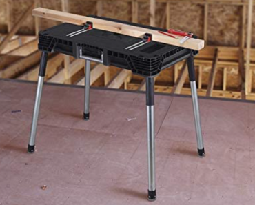 KETER Jobmade Portable Work Bench and Miter Saw Table Only $59.76 Shipped! (Reg. $80) Great Reviews!