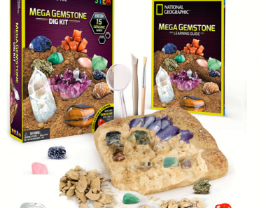National Geographic Mega Gemstone Dig Kit Just $15.34!