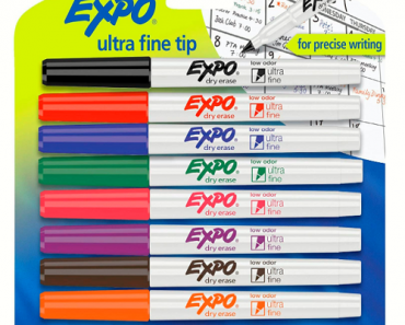 EXPO Ultra Fine Tip Dry Erase Markers 8-Count Only $4.92! (Reg. $14.25)