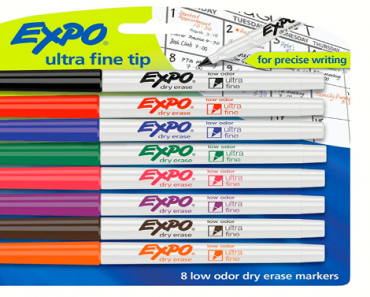 Expo Ultra Fine-Tip Dry Erase Markers 8-Count Only $4.92! (Reg. $14.25)