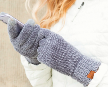 CC Chenille Touch Gloves (Multiple Colors) Only $13.99 + FREE Shipping! (Reg. $32.99)