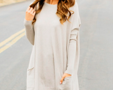 Ultra Soft Pocket Sweater (Multiple Colors) Only $26.99! (Reg. $52)