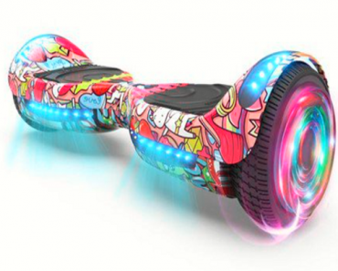 Flash Wheel Hoverboard 6.5″ Bluetooth Speaker with LED Light Only $98 Shipped! (Reg. $249.99)