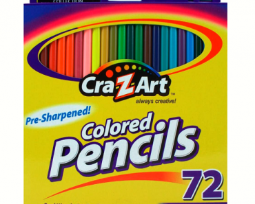 Cra-Z-Art Colored Pencils 72-Count Pack Only $3.39!! (Reg. $10)