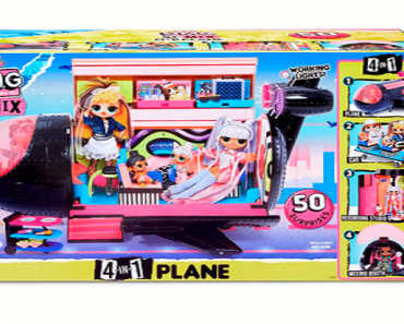 L.O.L. Surprise! O.M.G. Remix 4-in-1 Plane Playset Only $48.74 Shipped! (Reg. $89.99)
