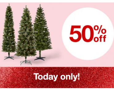 Target Daily Deal: Save 50% on Wondershop, Philips & More Christmas Trees! Today Only!