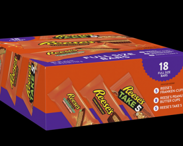 Reese’s Halloween Assorted Milk Chocolate & Peanut Butter Full Size Candy Bars, 18 Ct. – Just $6.62!