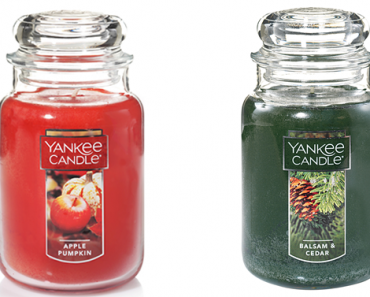 Yankee Candle Original Large Jar Scented Candle – Just $10.00!