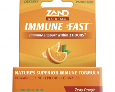 Free Zand Immunity Immune Fast Zesty Orange Supplement Sample!