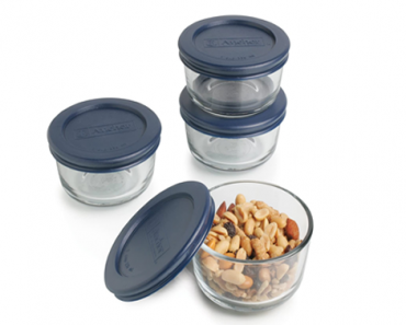 Anchor Hocking 1-Cup Round, Glass Food Storage Containers – Set of 4 – Just $6.24!