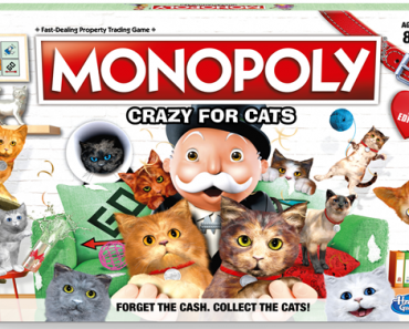 Monopoly Crazy For Cats Board Game – Just $19.92! Only At Walmart!