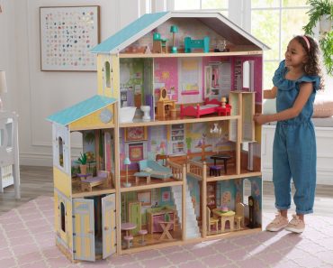 KidKraft Wooden Majestic Mansion Dollhouse with 34 Accessories ONLY $120.00!