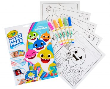 Color Wonder Mess Free Baby Shark Coloring Set, 18 Pieces – Only $3.97!