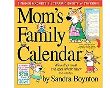 Mom’s Family Wall Calendar 2021 – Just $7.99!