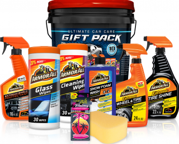Armor All Complete Car Care Gift Pack Bucket, 10 Piece Kit Only $19.88! Fun Gift Idea!
