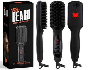 Wild Willies 2-in-1 Beard Straightening Brush – Just $19.99!