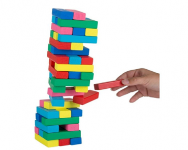 Hey! Play! Classic Wooden Blocks Stacking Game – Just $9.99!