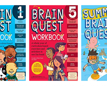 Brain Quest Workbooks (Pre-K-6th Grade) & More Starting at $6.29!