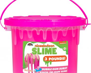 Cra-Z-Art Nickelodeon Bubble Gum Scented Slime Bucket, 3 Pounds – Only $5!