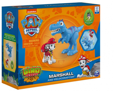 Paw Patrol, Dino Rescue Marshall and Dinosaur Action Figure Set Only $7.64! (Reg. $15)